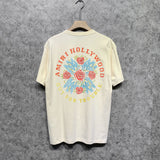 Amiri t shirts floral print short sleeve