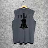 Amiri tank top sword printing