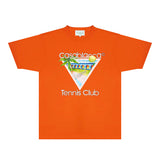 Casablanca T Shirts Fashion Print Street