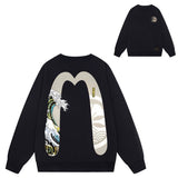Evisu Sweatshirts Loose Unisex Sweater