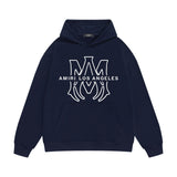 Amiri Hoodie Printed Trendy Pure Cotton