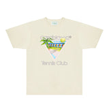 Casablanca T Shirts Fashion Print Street