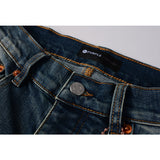 Purple Brand Jeans Pure Cotton High Street Trend