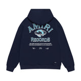Amiri Hoodie Printed Trendy Pure Cotton