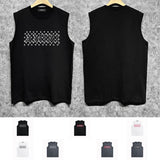 Amiri tank top cashew flower spider letterprinting