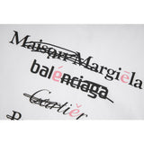 Maison Margiela T-Shirts Crew Neck Loose Short Sleeve T-Shirt