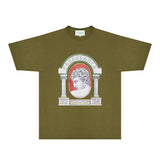 Casablanca T Shirts Fashion Print Street