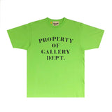 Gallery Dept T Shirt Retro Printed Loose Short-Sleeved Shirt (part2)