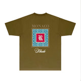 Rhude T Shirts Printed Trendy Pure Cotton