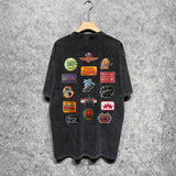 Amiri washed t-shirt multi-chapter short sleeves