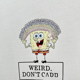 GCD T-Shirt SpongeBob SquarePants Cartoon Hot Diamond Printing Short Sleeve T-Shirt Loose