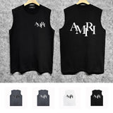 Amiri tank top with overlapping letter print