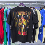 Godspeed T Shirts Racing Wins Scene Printed Cotton Casual Short Sleeves Men and Women