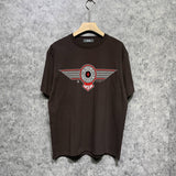 Amiri t shirts flying eagle wings chapter printing short sleeve
