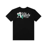 Palm Angels T Shirts Embroidery Letter Print Short-Sleeve Loose Casual