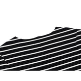 Fog Essentials T Shirts Spring/Summer FOG Season 6 Striped Crew Neck Short Sleeves