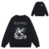 Evisu Sweatshirts Loose Unisex Sweater