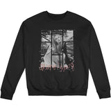 Men Raglan Crew Neck Sweater Long Sleeve