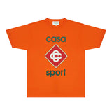 Casablanca T Shirts Fashion Print Street
