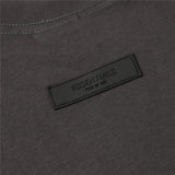 Fog Essentials T Shirts Spring Summer FOG Flocking E Letter Crew Neck Short Sleeves