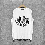 Amiri tank top morning glory printing