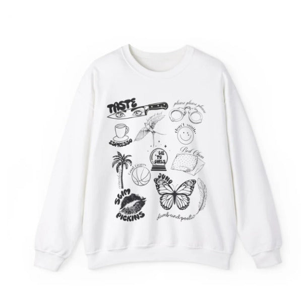 Sabrina Short N' Sweet Tour Icon Album Aesthetic Sweatshirt