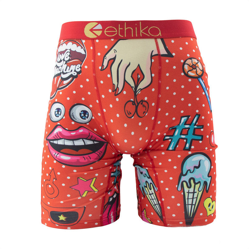 Ethika Boxer Briefs Skinny Breathable Ice Silk Boxer Briefs