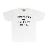 Gallery Dept T Shirt Retro Printed Loose Short-Sleeved Shirt (part2)