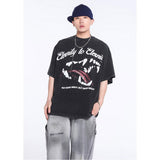 Unisex T-Shirts Saint Michael Old Dog Pattern T-Shirt