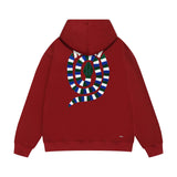 Amiri Hoodie Printed Trendy Pure Cotton