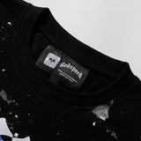 Godspeed T Shirts Space Astronaut Earth Print Cotton Short Sleeve Men and Women