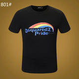 Dsq2 T Shirt Casual Sports Printed Short Sleeve Summer Men