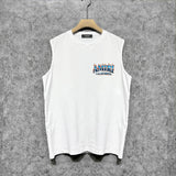 Amiri tank top flame island print