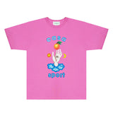 Casablanca T Shirts Fashion Print Street