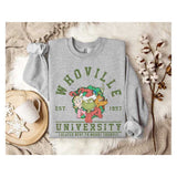 Versatile Casual Printed Crew Neck Long Sleeve Sweater