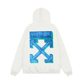 OFF WHITE Hoodie Trendy Street Style Personalized Cotton