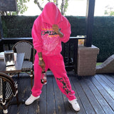 Sp5der Outfit:Hoodie/Sweatpants (Separate Purchase Options) Spider Web Sports