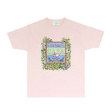Casablanca T Shirts Fashion Print Street