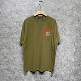 Amiri t shirts bull printing short sleeve