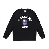 Bathing ape Crew neck sweatshirt