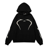 Mens trendy Hoodie & Pants Vintage Washed Old Hooded Sweater Hoodie