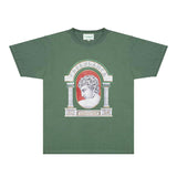 Casablanca T Shirts Fashion Print Street