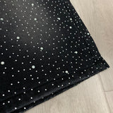 Valeforever Vale denim shorts Hotfix Rhinestones