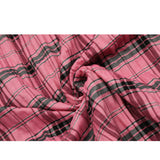Unisex Shirts Our Legacy Pink Checked Loose Shirt