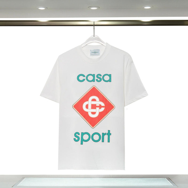 Casablanca T Shirts Fashion Casual Crew Neck Tee