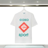 Casablanca T Shirts Fashion Casual Crew Neck Tee
