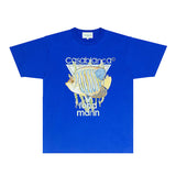 Casablanca T Shirts Fashion Print Street