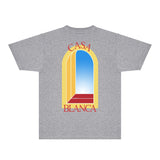 Casablanca T Shirts Fashion Print Street