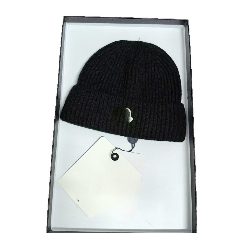 Knitted wool hat