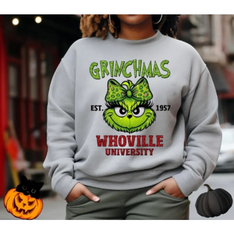 Grinch Christmas Sweatshirt